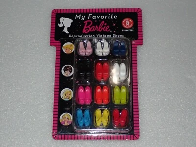 My Favorite Barbie Reproducción Zapatos Vintage Nuevos En Paquete  Foto 1 de 4