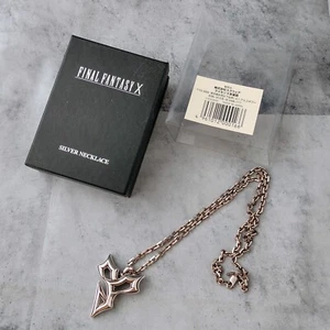 Collar de Plata Final Fantasy X 10 Colgante de Ley Tidus Zanarkand Abes + Caja - Imagen 1 de 6