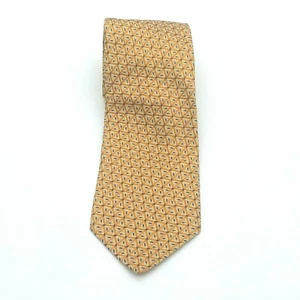 Barneys New York Silk Tie Geometric Design Made in Italy - Picture 1 of 5