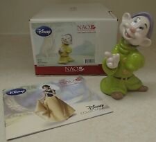 NAO Lladro 1813 "Dopey" Disney Snow White Collection Dwarf - MIB, RV$165