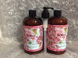 SET BESTEHEND AUS 2 WEN REINIGENDER CONDITIONER FRÜHLING KIRSCHBLÜTE JE 16 Unzen - Bild 1 von 2