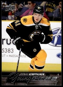 2015-16 Upper Deck Young Guns Joonas Kemppainen Rookie Boston Bruins #243 R50