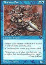 4x Thalakos Seer ~ Moderately Played Tempest MTG Magic x4 4 UltimateMTG Playset