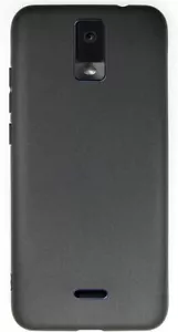 Per BLU View 3 B140DL - Custodia telefono in gomma TPU nera pelle silicone - Foto 1 di 3