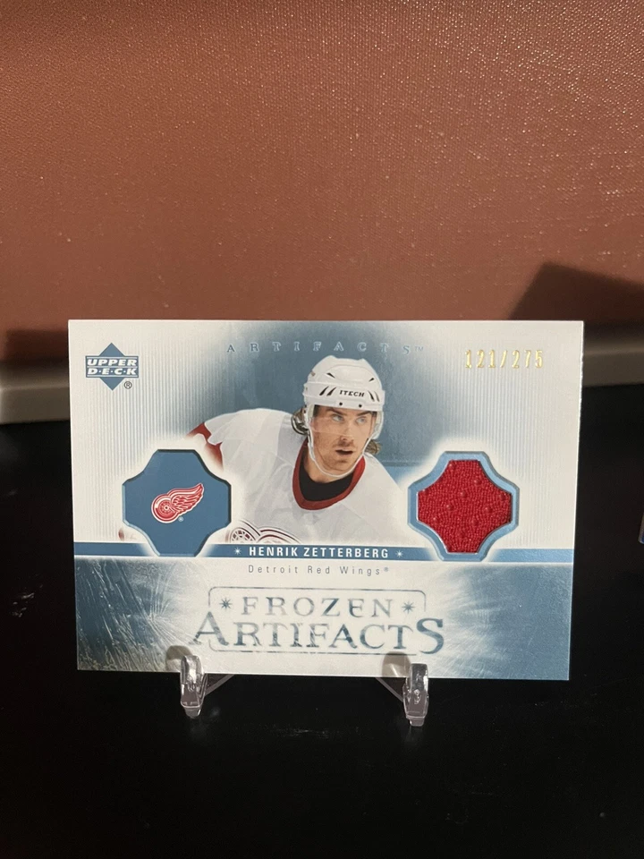 2005-06 Upper Deck Artifacts Frozen Artifacts /275 Henrik Zetterberg #FA-HZ 🔥🔥 - Image 1 of 1