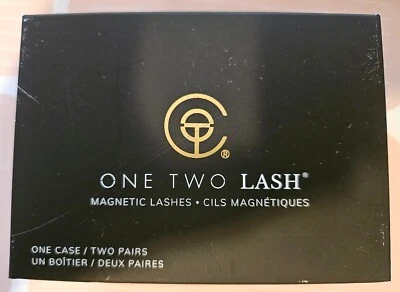 UNO ~ NUEVO SELLADO ~ UNA DOS PESTAÑAS PESTAÑAS MAGNÉTICAS "MITAD NEGRITA" (T) Foto 1 de 3