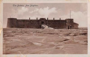 uk30621 the battery new brighton real photo uk - Picture 1 of 2