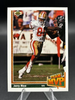 Jerry Rice 1991 Upper Deck #475 San Francisco 49ers Foto 1 de 2