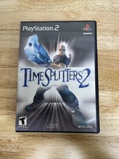TimeSplitters 2 (PS2 PlayStation 2, 2002) Complete w/ Manual And Case