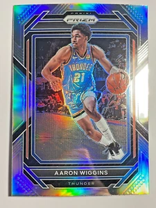 2022-23 Panini Prizm NBA Aaron Wiggins Silver Prizm OKC Thunder - Picture 1 of 2