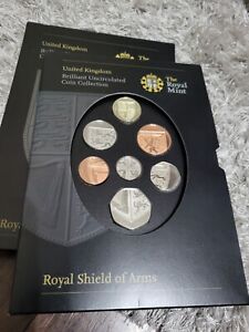 2008 Royal Mint Brilliant Uncirculated Royal Shield of Arms/Emblems of Britain