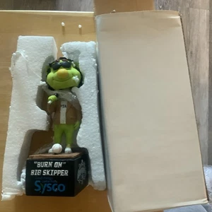 Capitanes del Condado de Lake Ohio Cleveland Guardians Burn On Big Skipper Bobblehead Nuevo - Imagen 1 de 9