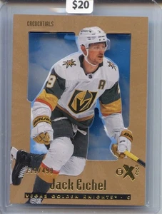Skybox E-X Credentials 2023-24 Jack Eichel /499 Golden Knights #52 - Photo 1/2