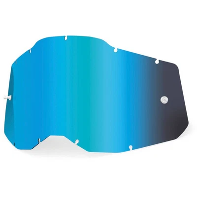 100% Youth Accuri 2 / Strata 2 Lens - Mirror Blue 51009-250-01 - Image 1 of 4