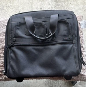 TUMI Alpha ballistische Aktentasche mit Rollen Laptop Handgepäck Nylon gebraucht - Bild 1 von 6