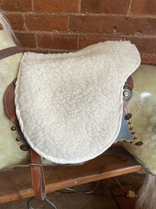 NEW ROCKING HORSE DETACHABLE SADDLE CLOTH FOR RESTORATION OR NEW BUILD TOY HORSE - Picture 1 of 1
