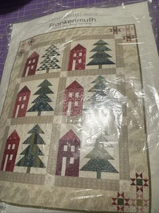 Laundry Basket Quilts Christmas Tree Frankenmuth Kit With Pattern 48 1/2 X 59 “ - Picture 1 of 13