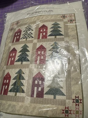 Laundry Basket Quilts Christmas Tree Frankenmuth Kit With Pattern 48 1/2 X 59 “ - Image 1 of 4