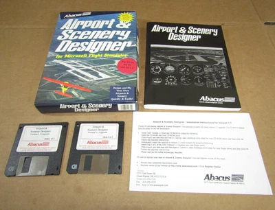 Disquete Abacus Airport & Scenery Designer FS 98 95 5.1 Foto 1 de 4