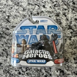 Star Wars Principessa Leia e Darth Vader Eroi Galattici Variante Cardback Blu - Foto 1 di 4