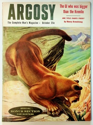 Argosy Part 5: Argosy Magazine Vol. 341 #4 FN 1955 - Image 1 of 3