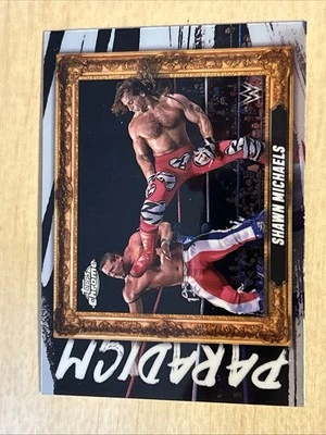 SHAWN MICHAELS 2025 Topps Chrome WWE #PAR-SML Paradigm - Image 1 of 4