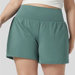 Halara Super High Waisted Back & Side Pocket 2-in-1 Longer Length Shorts Size 3X - Picture 1 of 3