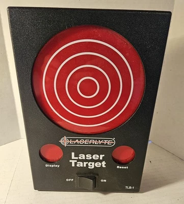 LASERLYTE Laser Target Model TLB-1 Tested at Gun Shop Works! - Image 1 of 3