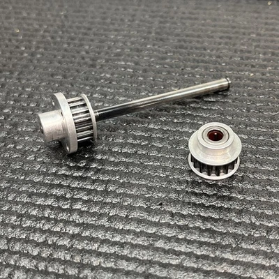Square Aluminum Heavy Duty Gear Shaft & Center One Way Pulley For HPI RS4 Pro3 - Image 1 of 4