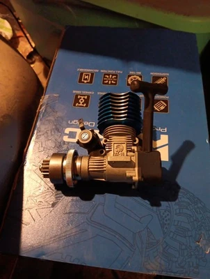 HSP 02060 Blue VX18 Engine 2.74cc Pull Starter RC 1/10 Nitro Car Buggy RedCat - Image 1 of 4