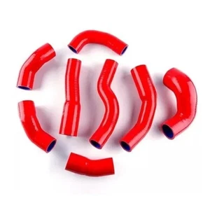 Manguera intercooler de silicona roja para Abarth 500 595 695 1.4 T-JET Garrett 1446 - Imagen 1 de 3
