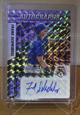 2022 Panini Mosaic Silver Prizm Frank Schwindel Autograph #AM-FS - Image 1 of 2