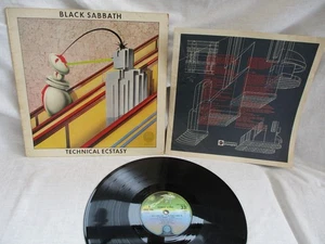 BLACK SABBATH, TECHNICAL ECSTASY, 1976, ORIG LYRIC SHEET, VERY GOOD+ CONDITION - Picture 1 of 17