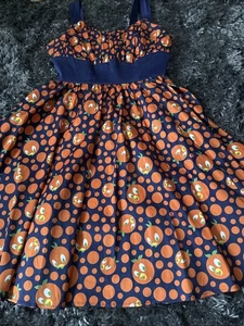 NEW Disney Dress Shop Orange Bird Dress Cosplay Dapper Day Large - Picture 1 of 9