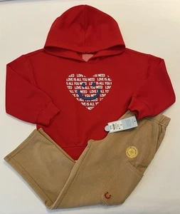 Cat & Jack Ropa Niño Pequeño 5T Pantalones Sudadera con Capucha Conjunto de 2 piezas Nuevo - Imagen 1 de 3