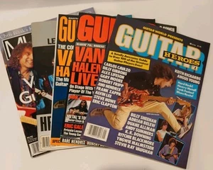 Van Halen Vintage Sammlerstück Gitarrenmagazin Menge 5 Gitarrenspieler - Bild 1 von 6