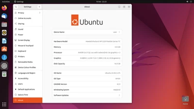 HP Fanless Mini PC. 1.2GHz Dual Core, 4GB DDR3, USB 3, Ubuntu 22 Linux + PSU - Image 1 of 3
