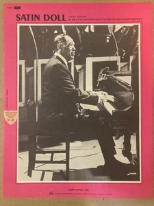 1964 Duke Ellington Mercer Strayhorn muñeca satinada edición vocal partitura jazz - Imagen 1 de 1