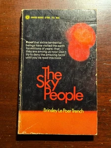 The Sky People Brinsley Le Poer Trench Award Books 1970 1970s Vtg PB BK - Bild 1 von 3