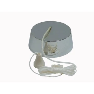 6A Pull Cord Switch Chrome 2 Way Bathroom Toilet Ceiling Light Switch GB2641CH-C - Picture 1 of 1