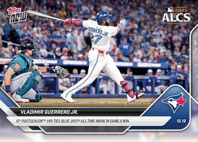 2025 Topps Now MLB NO886 Владимир Герреро младший Toronto Blue Jays ПРЕДВАРИТЕЛЬНАЯ ПРОДАЖА - Изображение 1 из 2