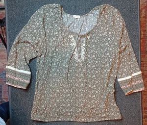 Top boho estilo campesino Mason Belle XL - Imagen 1 de 10