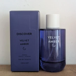 M&S 100ml Velvet Amber Perfume EDT Marks & Spencer Amber Neroli Jasmin - Picture 1 of 2