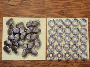CANVAS COVER DOT 5 AND 6 FASTENERS DOT 6 1/4" LENTH 25 PAIRS BOAT TOP HARDWARE - Picture 1 of 1