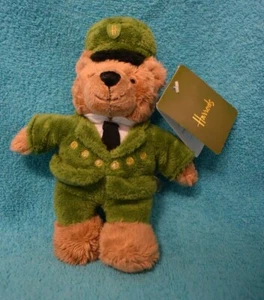 Harrods Greenman Bean Bear Teddy 8" NWT - Picture 1 of 2