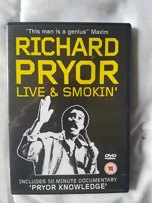 Richard Pryor - Live & Smokin' DVD Includes 50 Mins Documentary Stand Up Comedy - Image 1 of 2