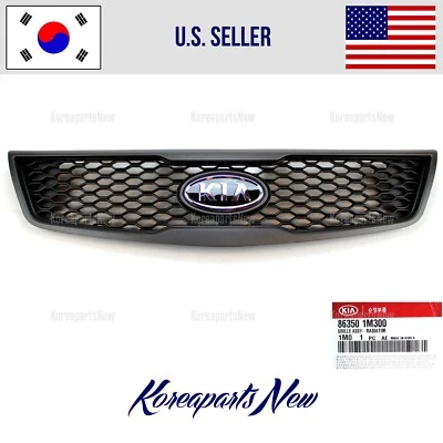 Radiador parachoques delantero rejilla 863501M300 negro ⭐GENUINO⭐ KIA FORTE 2009-2013 Foto 1 de 4