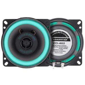 Audio para automóvil 4 pulgadas 100 vatios 4 ohmios 2 vías altavoz coaxial reemplazar 1 par - Imagen 1 de 12