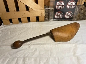 Vintage Single Holz Spring Action Schuhspanner - Bild 1 von 5