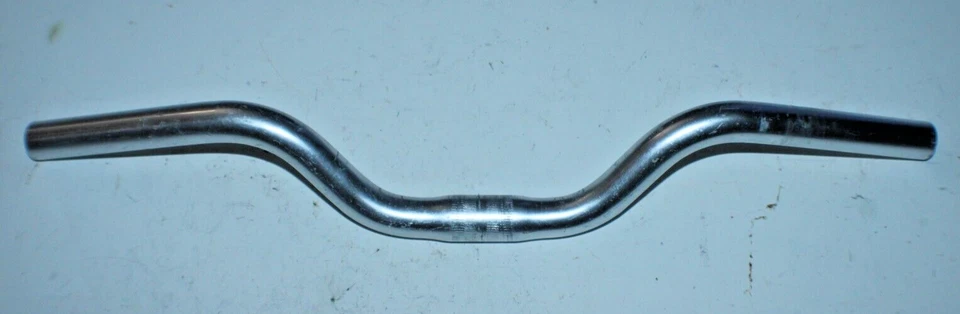 Manillar MTB 25,4 mm 50 cm 2,5" barra elevadora plateada cómoda híbrida ¡Envío rápido a EE. UU.! Foto 1 de 4